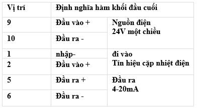 Bộ chuyển đổi tín hiệu LKA-11DT-11 Một vào tín hiệu nhiệt điện và một ra 4-20mA, nguồn cấp 24VDC