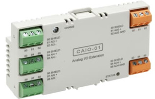 Analogue signal extension 3 x AI and 2 x AO 